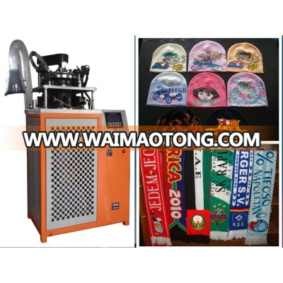 Fan football scarf making machine Hat/ Cap knitting machine